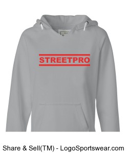 Streetpro D-Hoodie Soccerboys Grey/Red Design Zoom
